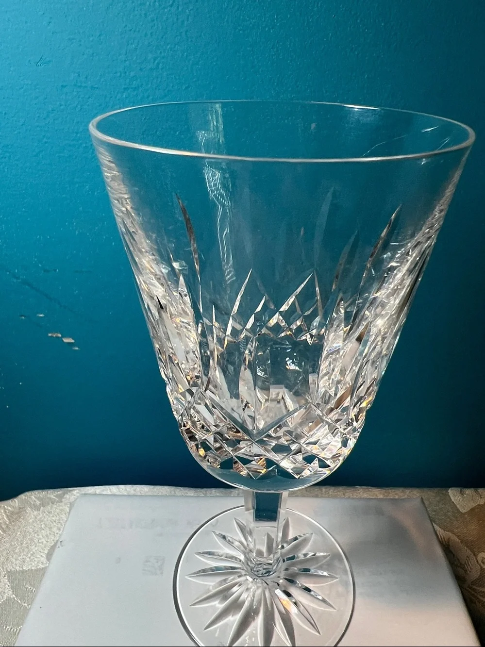 Waterford Lismore 7” Water Goblet